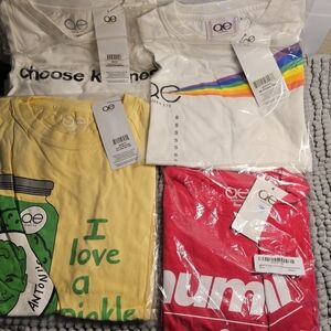 Bundle of 4 Size Small Queer Eye Tshirts